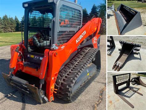 kubota skid steer attachment|kubota skid steer tiller attachment.